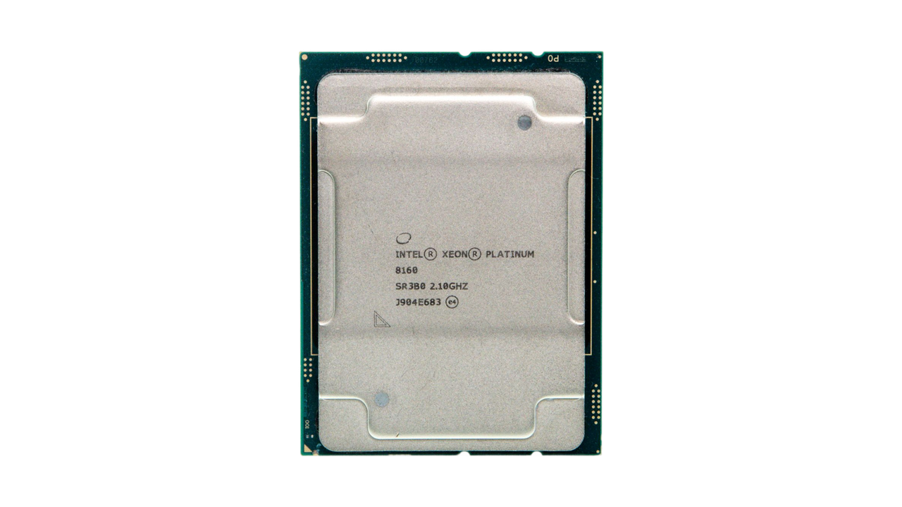 Intel Xeon Platinum 8160 - Сверху