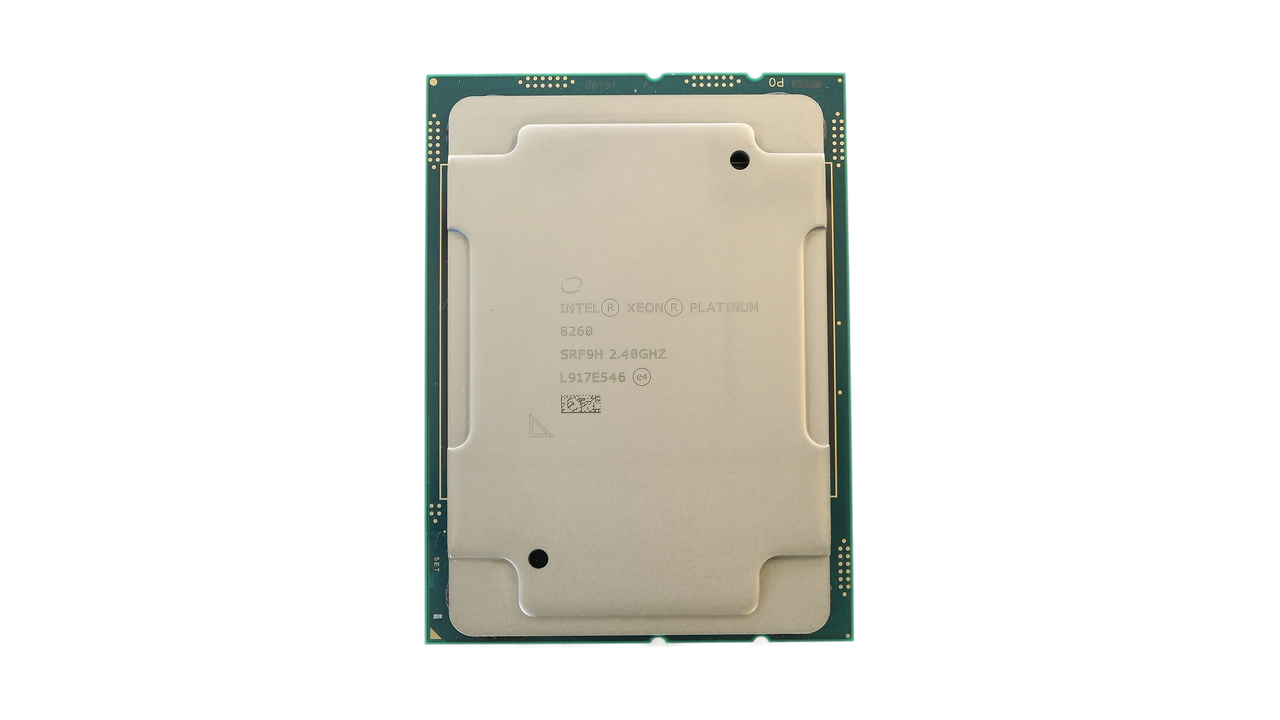 Intel Xeon Platinum 8260 - Сверху