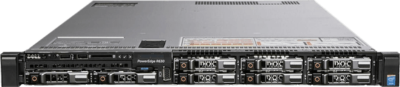 8× 2.5" SFF диски спереди